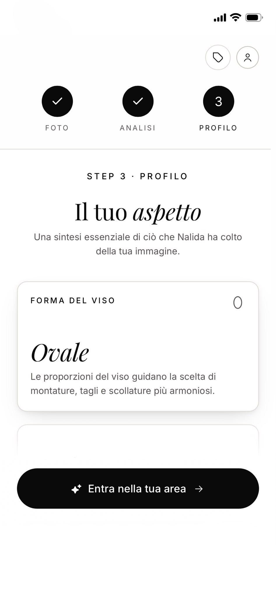 Il tuo aspetto